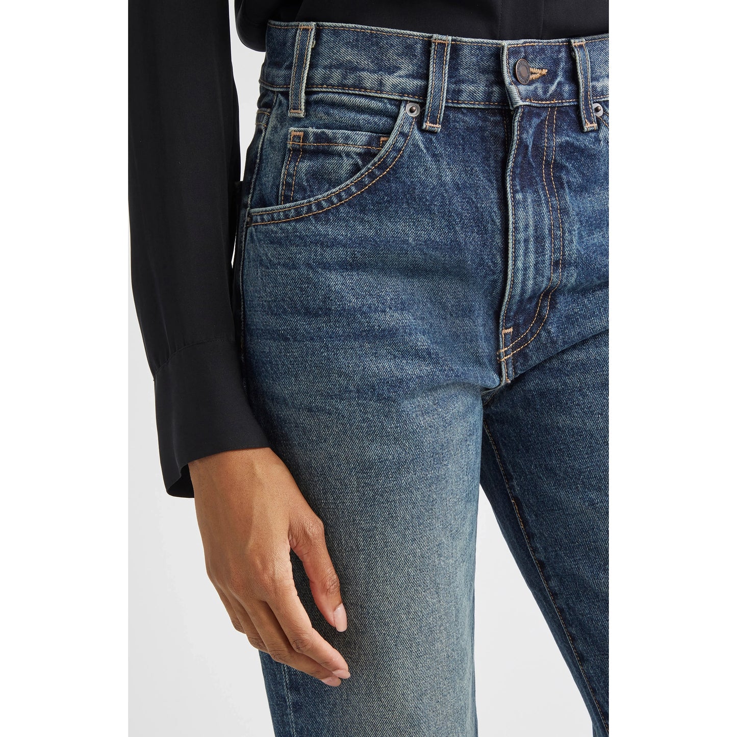 Nili Lotan "Calla" Jeans in "Simon Wash", size 24