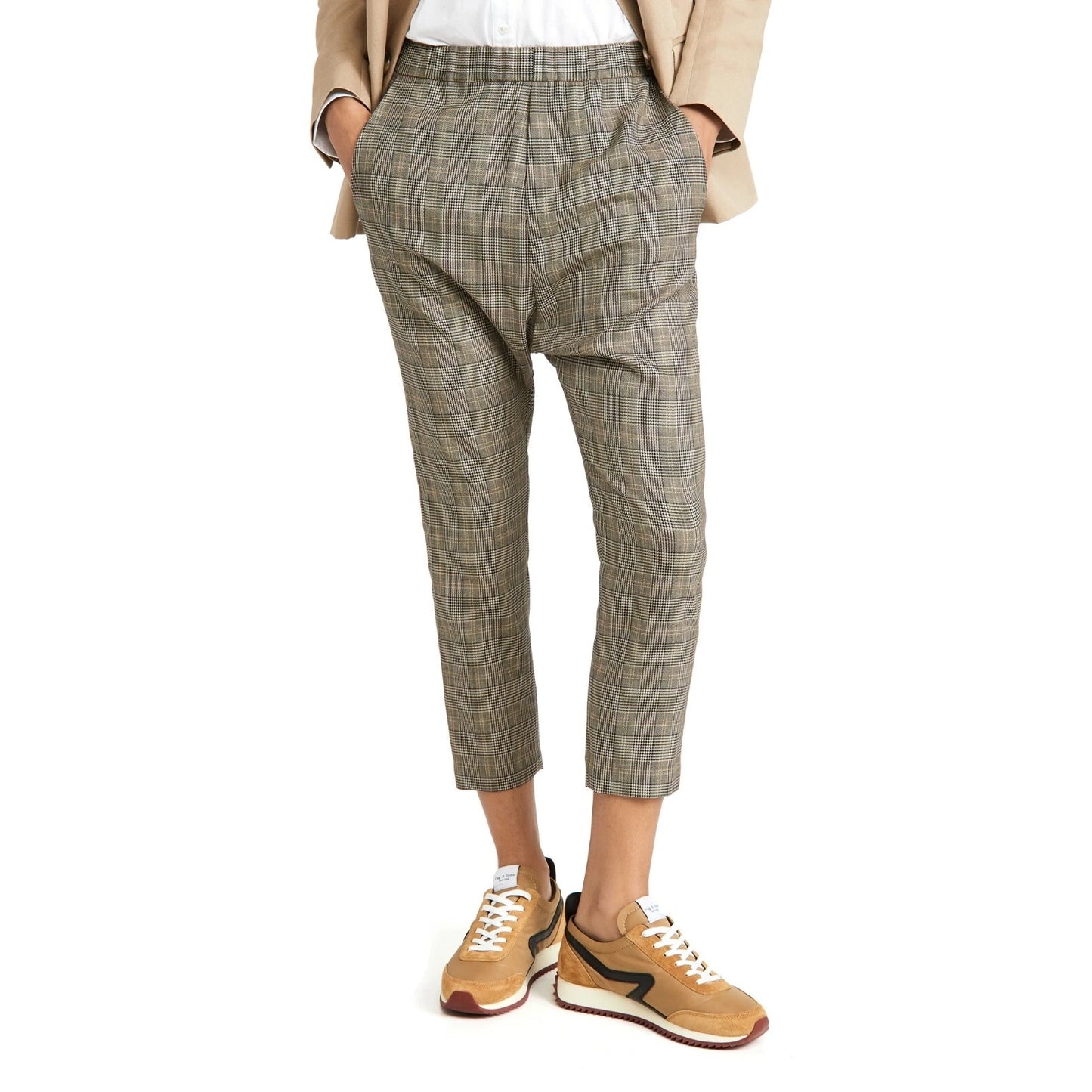 Pantalon Nili Lotan Delancey en noir, taille grande