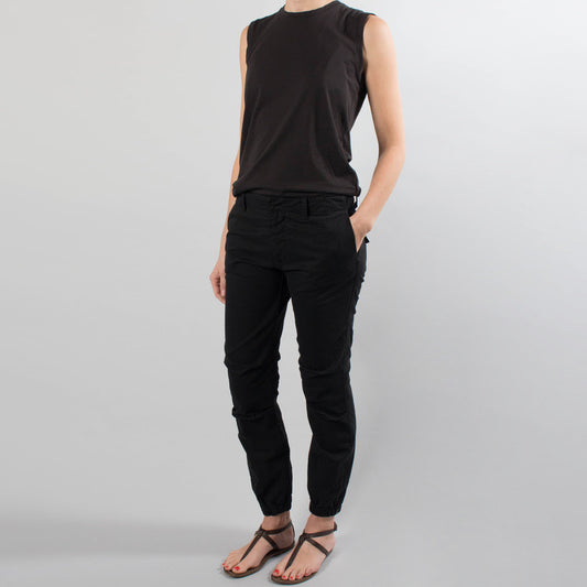 Nili Lotan French Military Pant in Black, size 12