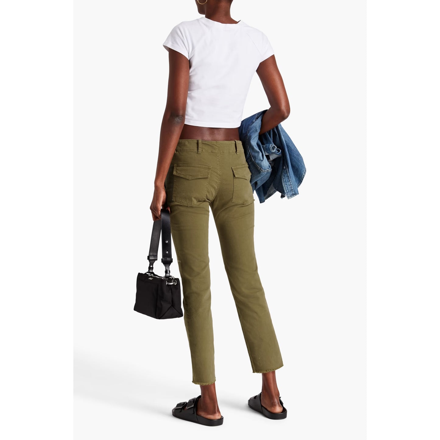 Pantalon Nili Lotan Camo Jenna, taille 8