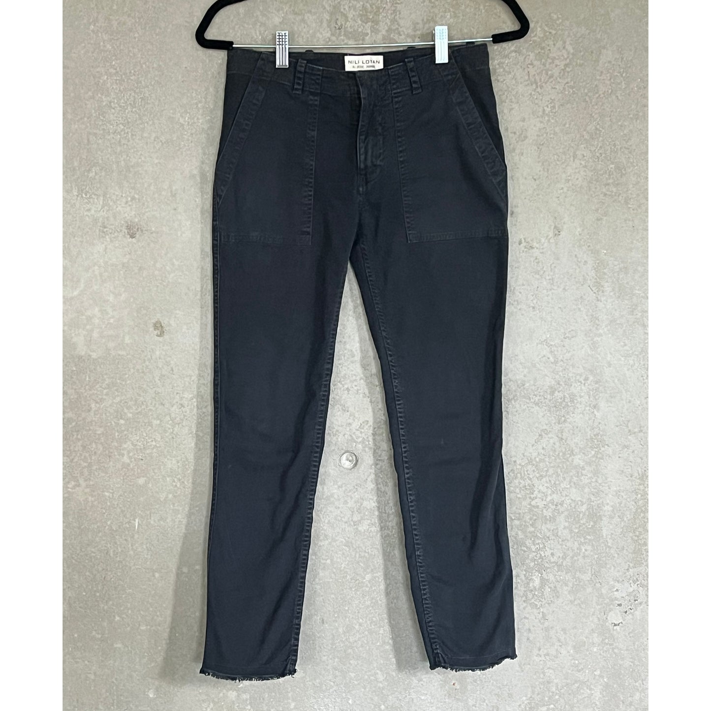Nili Lotan "Jenna" Pant in Carbon, size 00