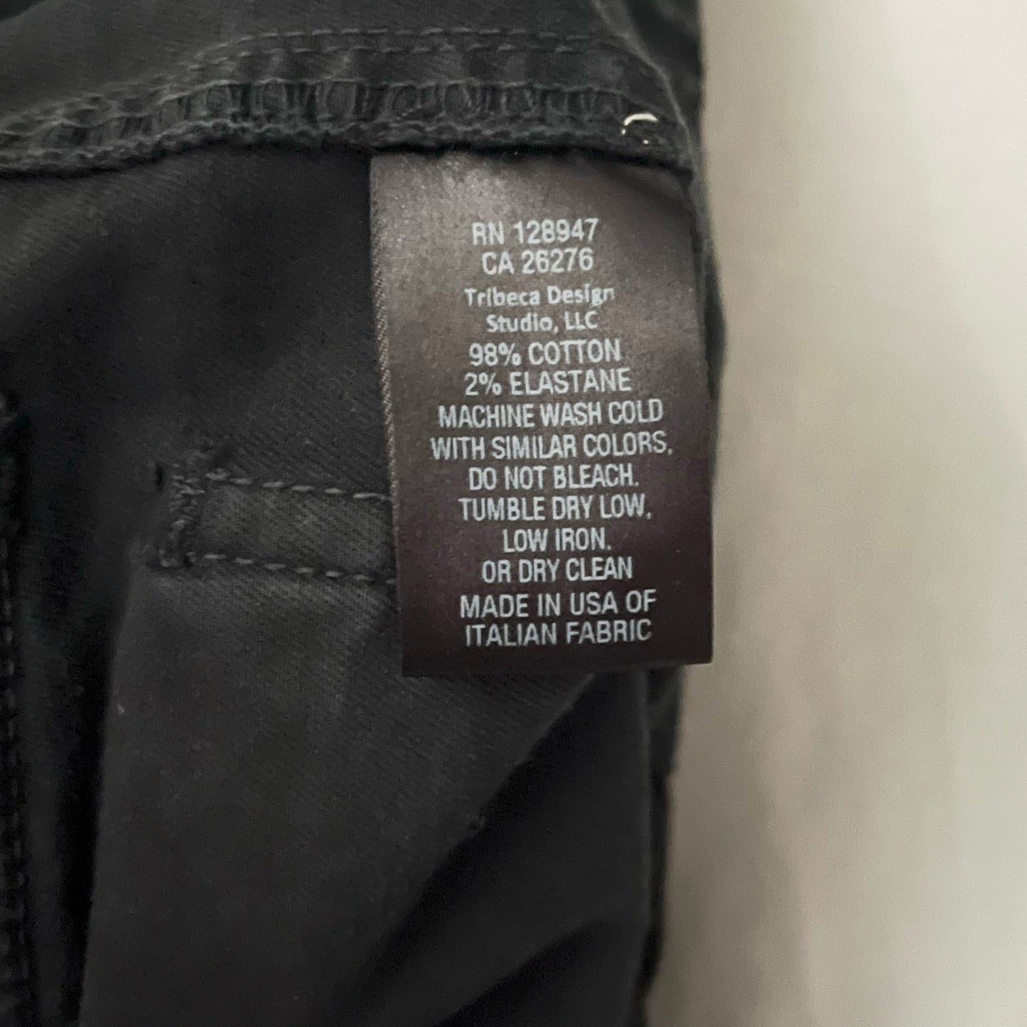 Nili Lotan "Jenna" Pant in Carbon, size 00