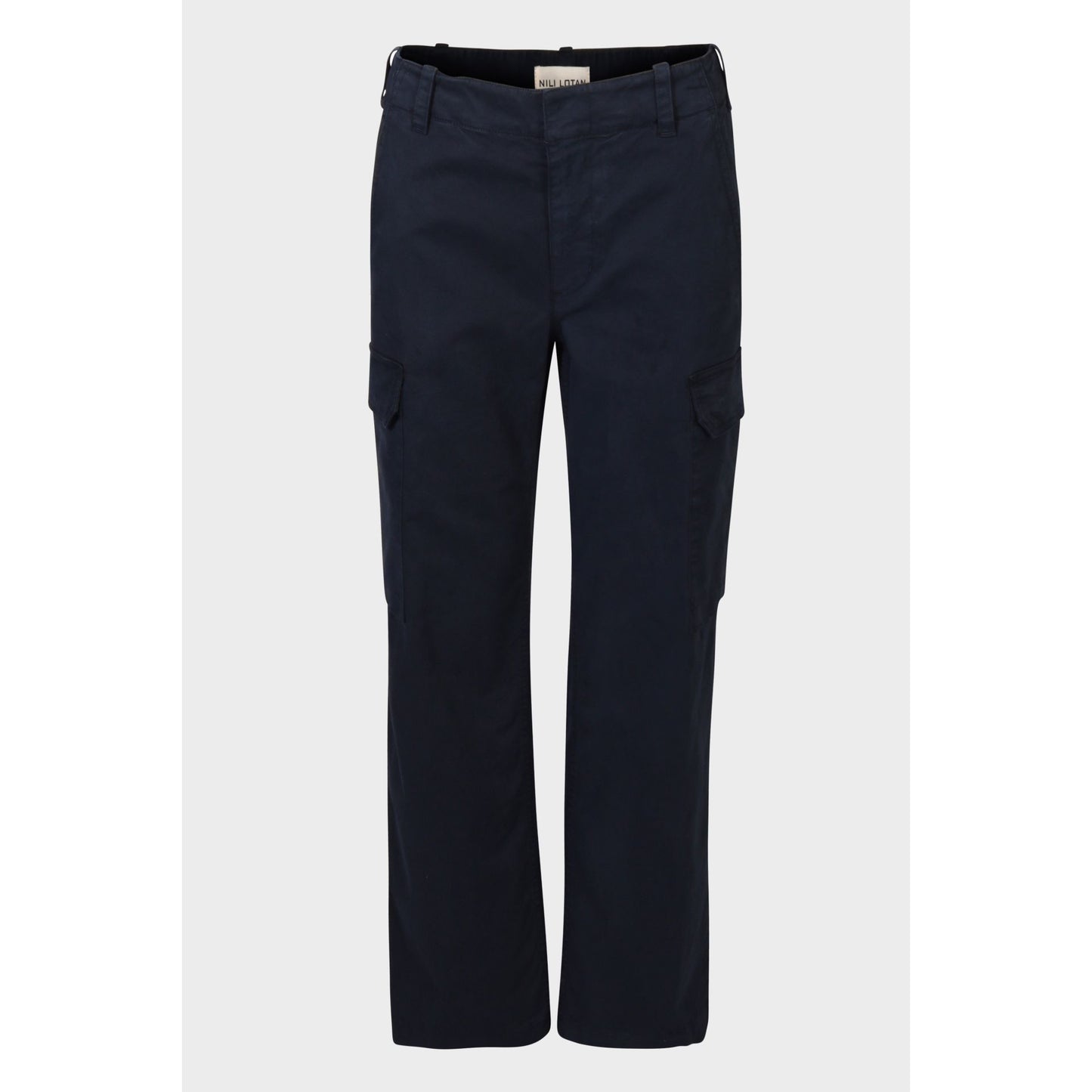 Nili Lotan "Leofred" Cargo Pants in "Midnight", size 10