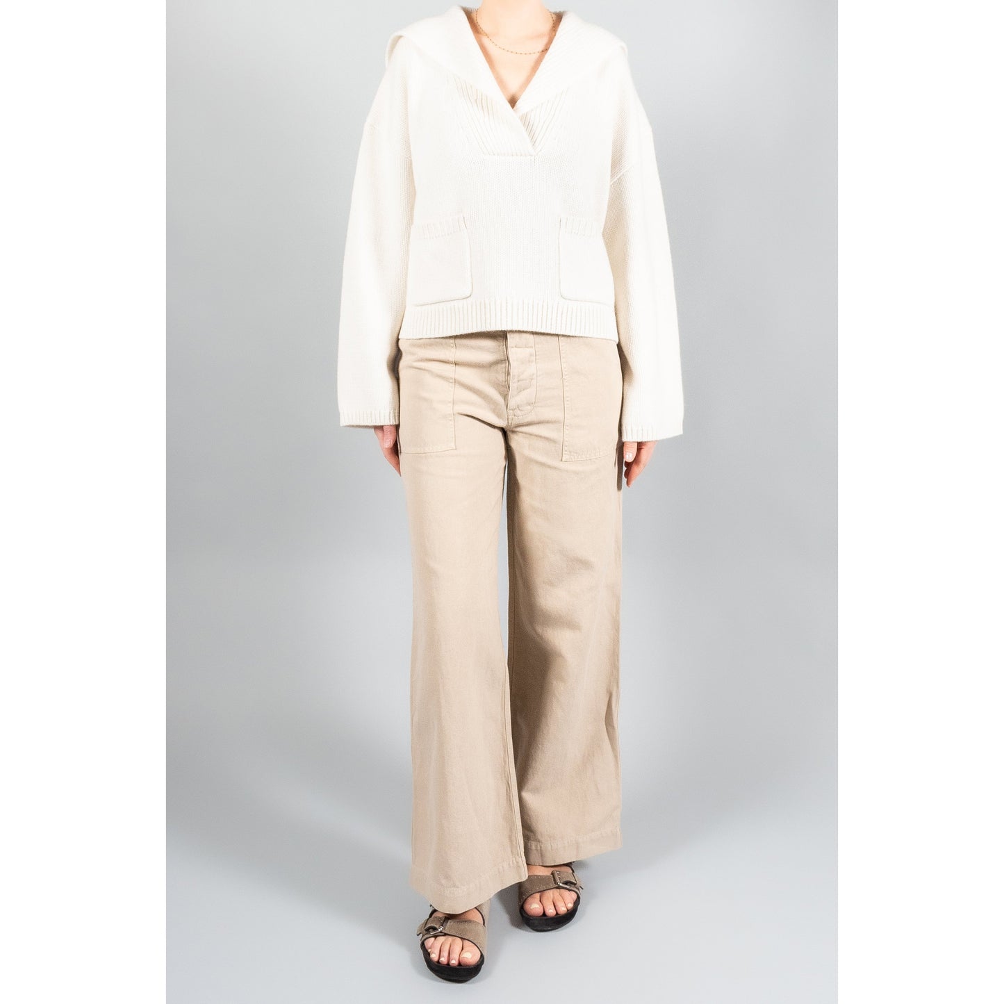 Nili Lotan "Leon Boy" Pant in Tan, size 10