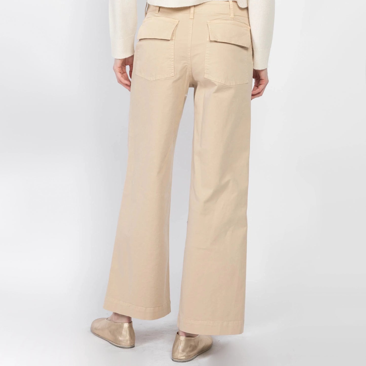 Nili Lotan "Leon Boy" Pant in Tan, size 10