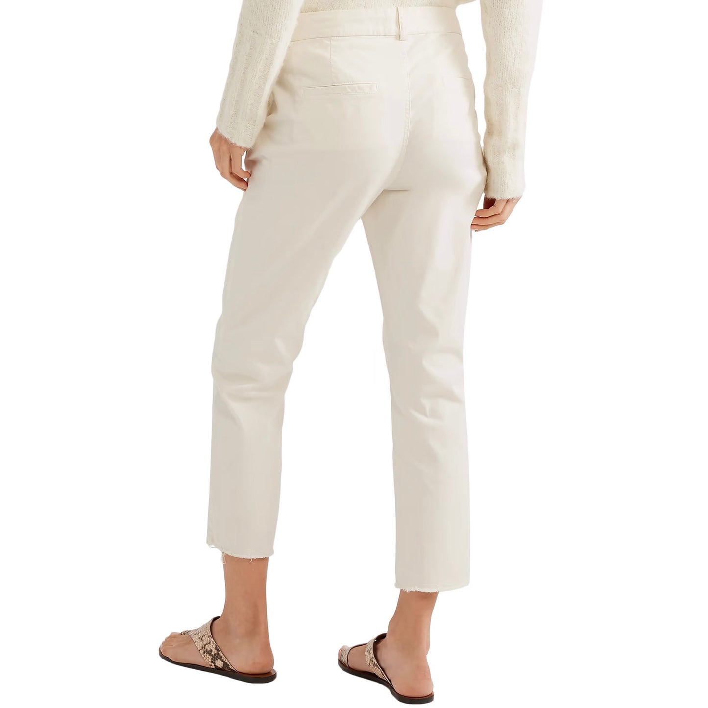 Nili Lotan "Montauk" Pant in Eggshell, size 6