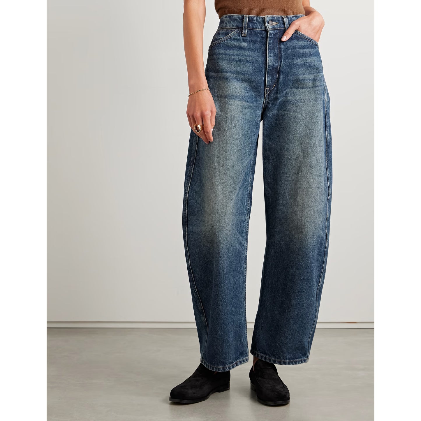 Nili Lotan "Otis" Jeans in Simon Wash, size 26 (size 25)