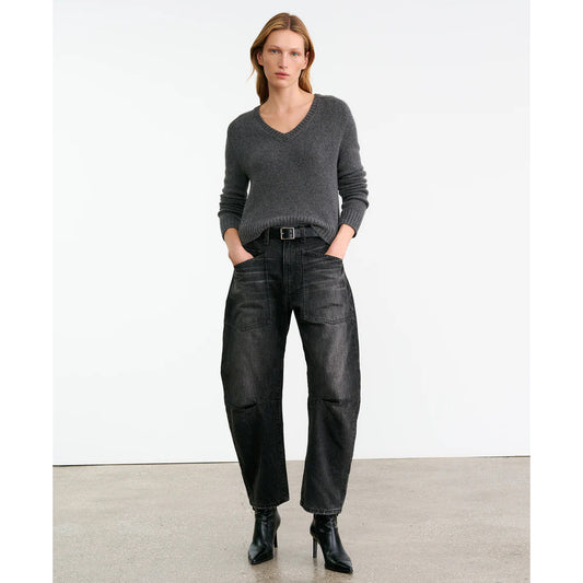 Nili Lotan "Shon" Jeans in "Black", size 25 (fits like 26)