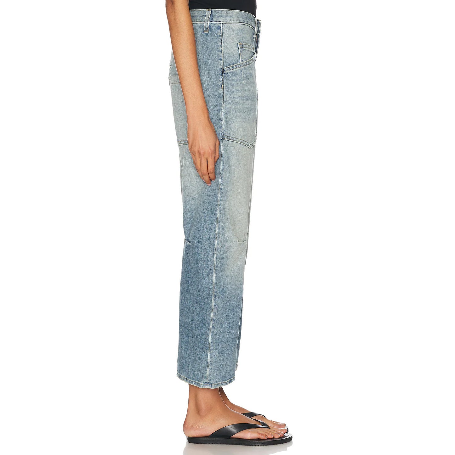 Nili Lotan "Shon" Jeans in "Summer Wash", size 25