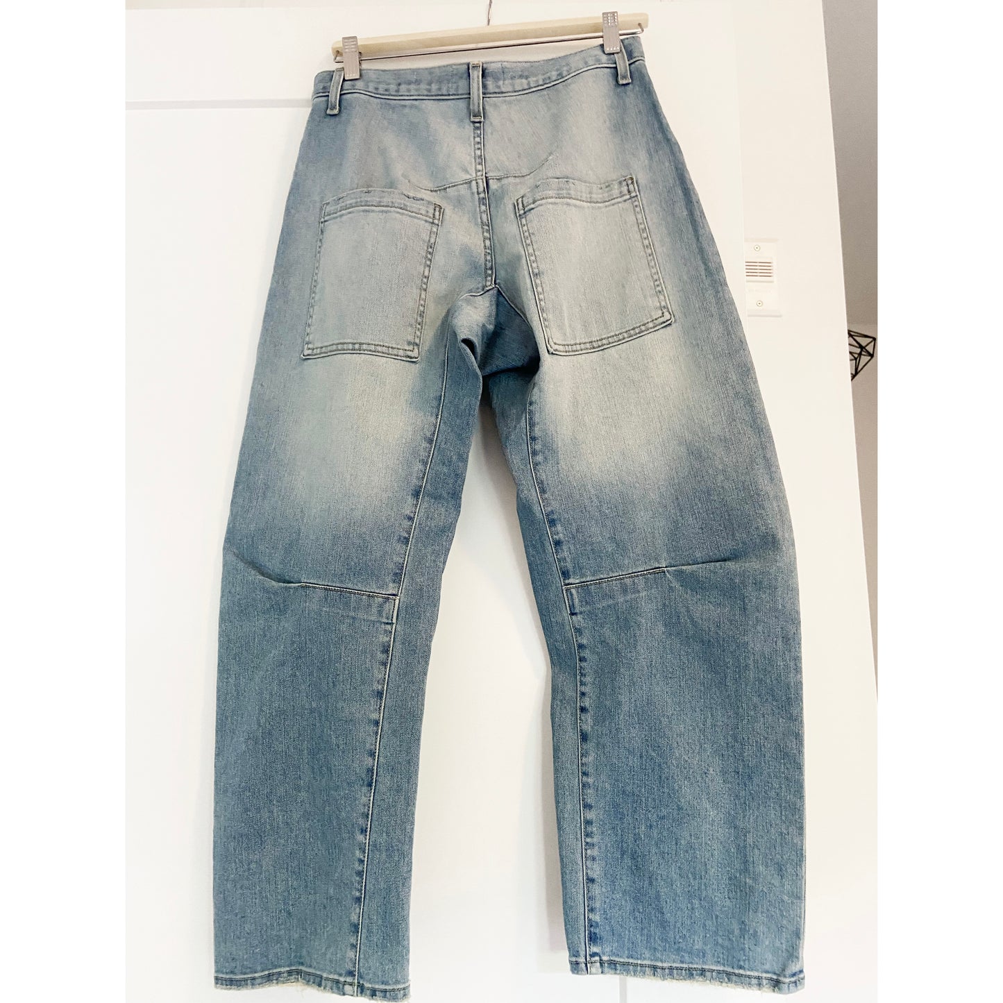 Nili Lotan "Shon" Jeans in "Summer Wash", size 25