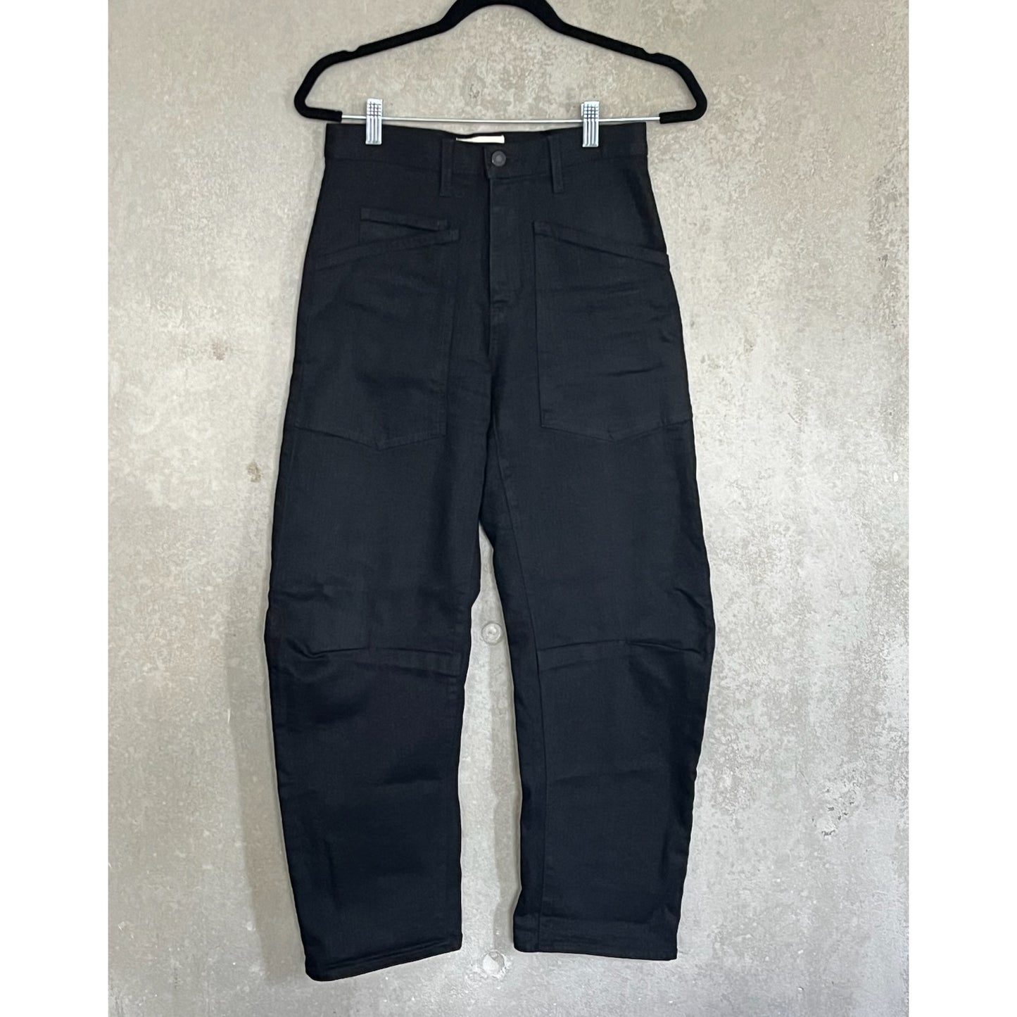 Nili Lotan "Shon" Jeans in "Black", size 24 (fits like 25)