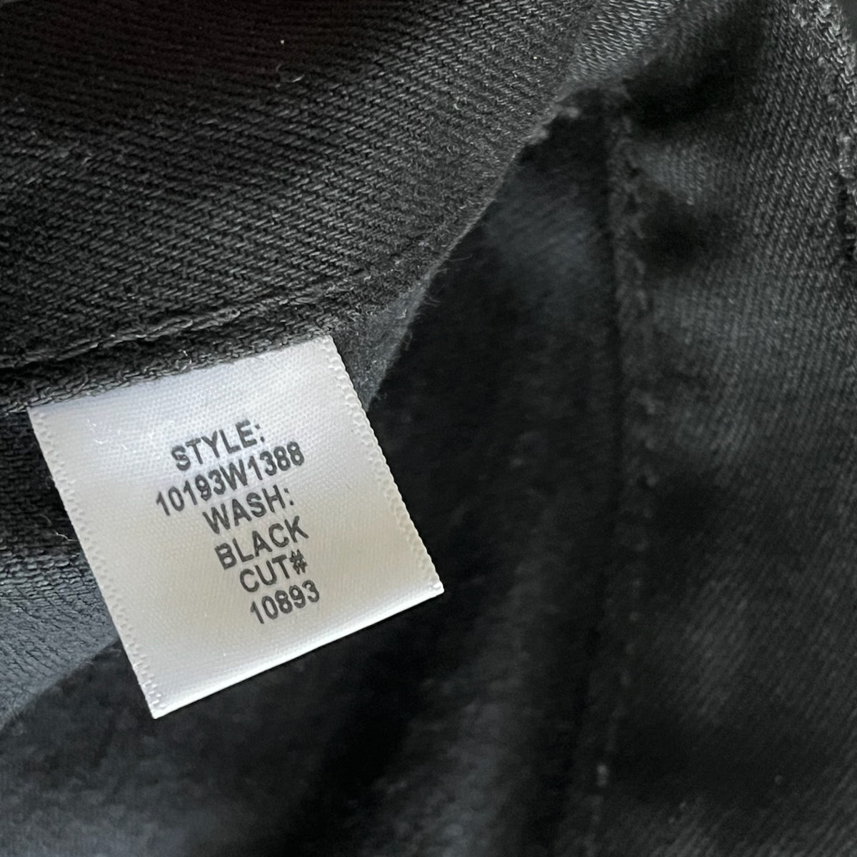 Nili Lotan "Shon" Jeans in "Black", size 24 (fits like 25)