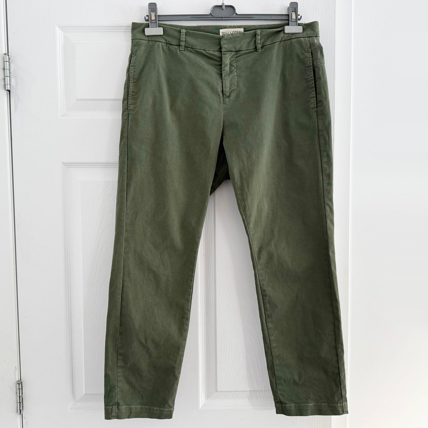 Nili Lotan "Tel Aviv" Pant in Green, size 6