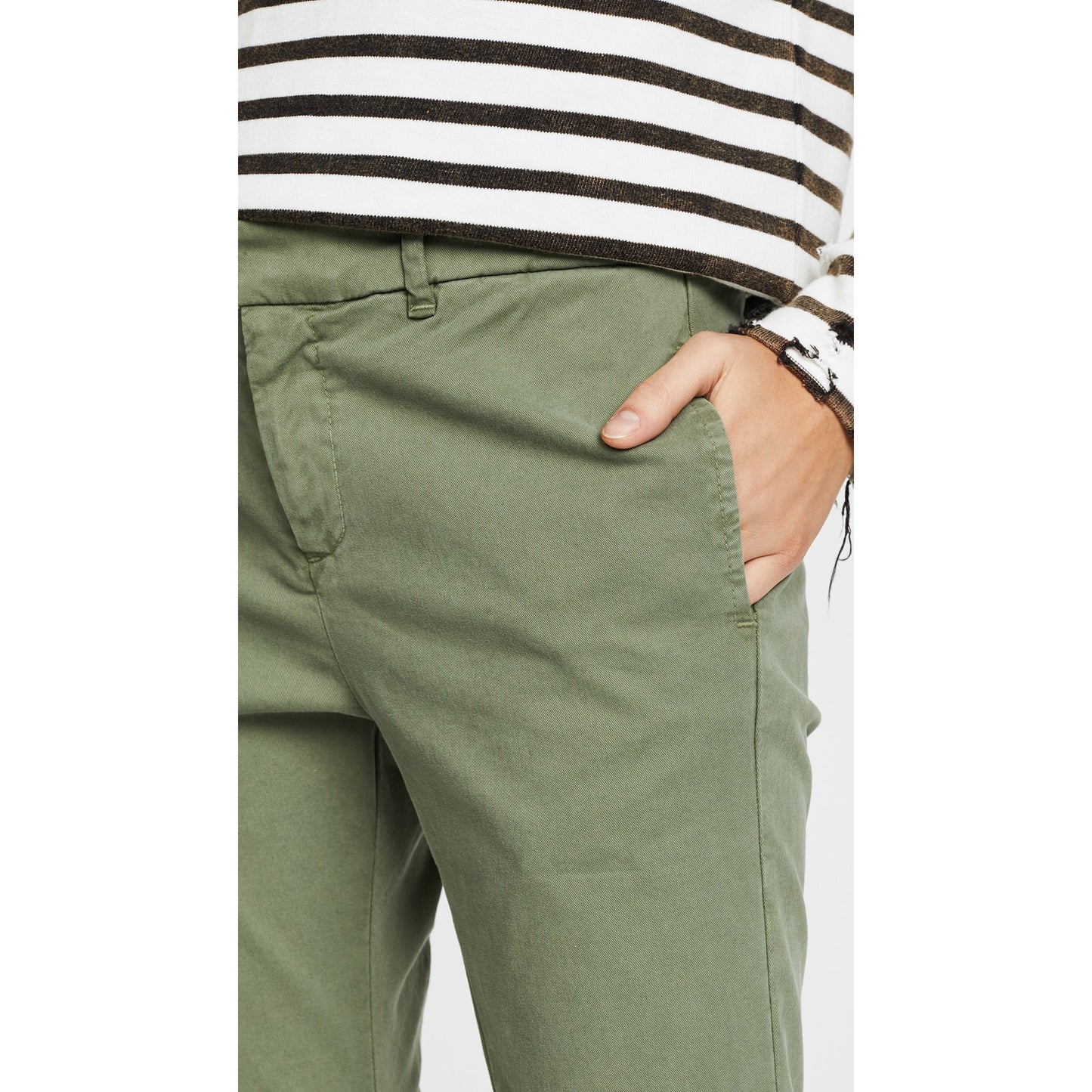 Nili Lotan "Tel Aviv" Pant in Green, size 6