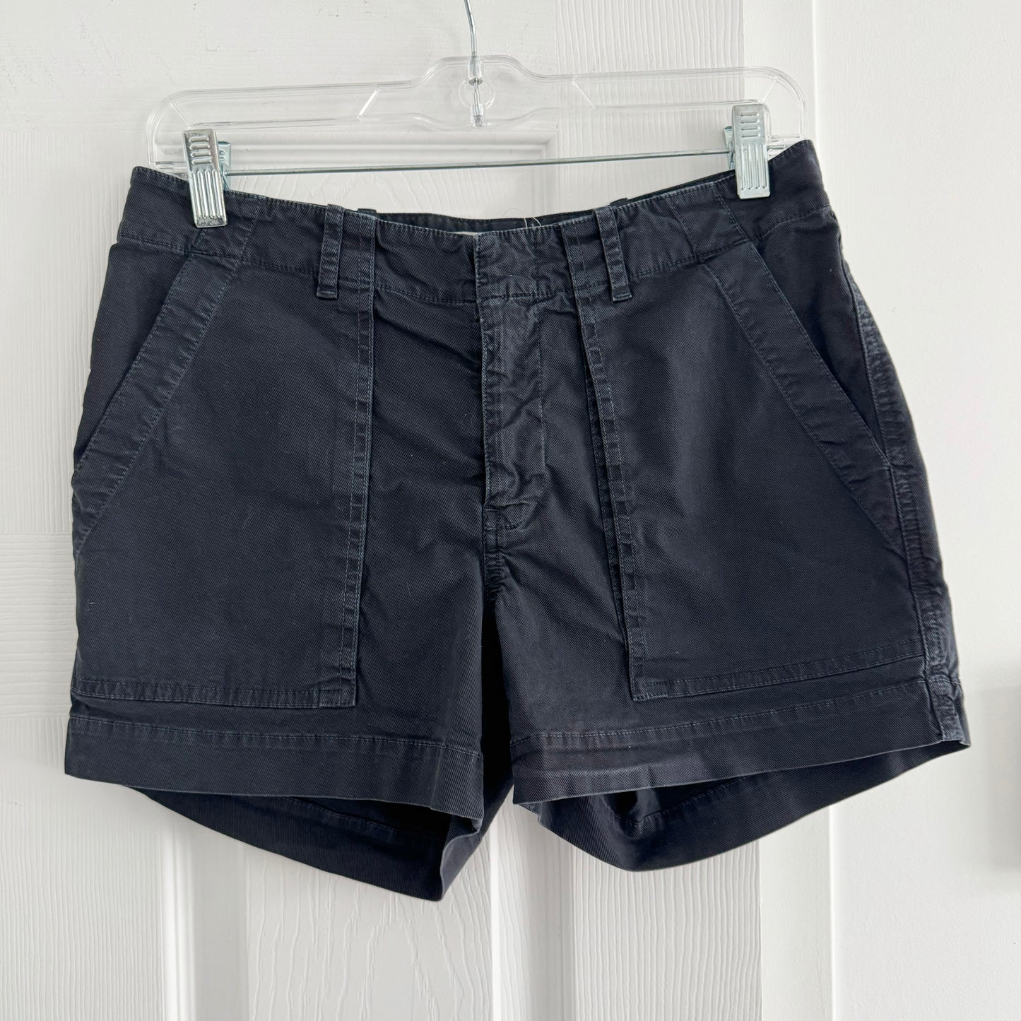 Nili Lotan "Utility" Shorts in Dark Navy (or Carbon?), size 2