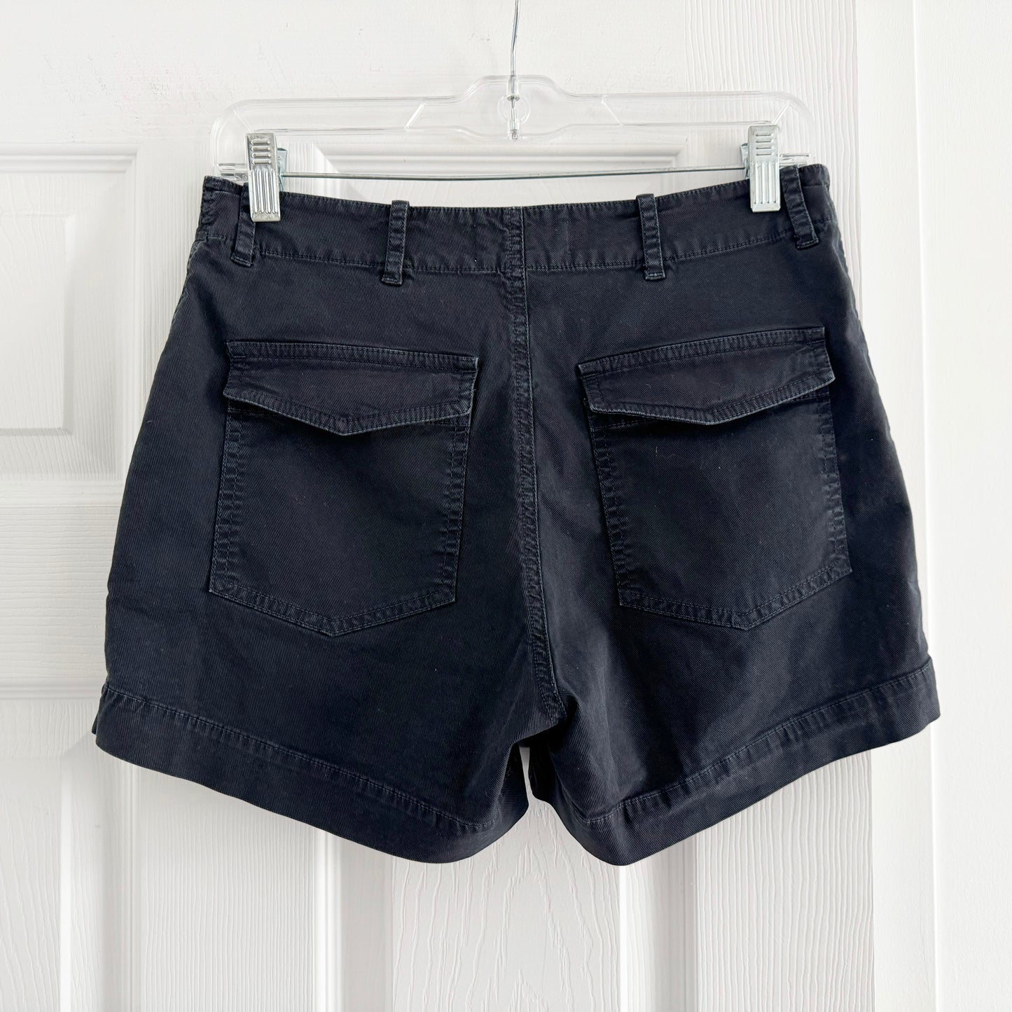 Nili Lotan "Utility" Shorts in Dark Navy (or Carbon?), size 2