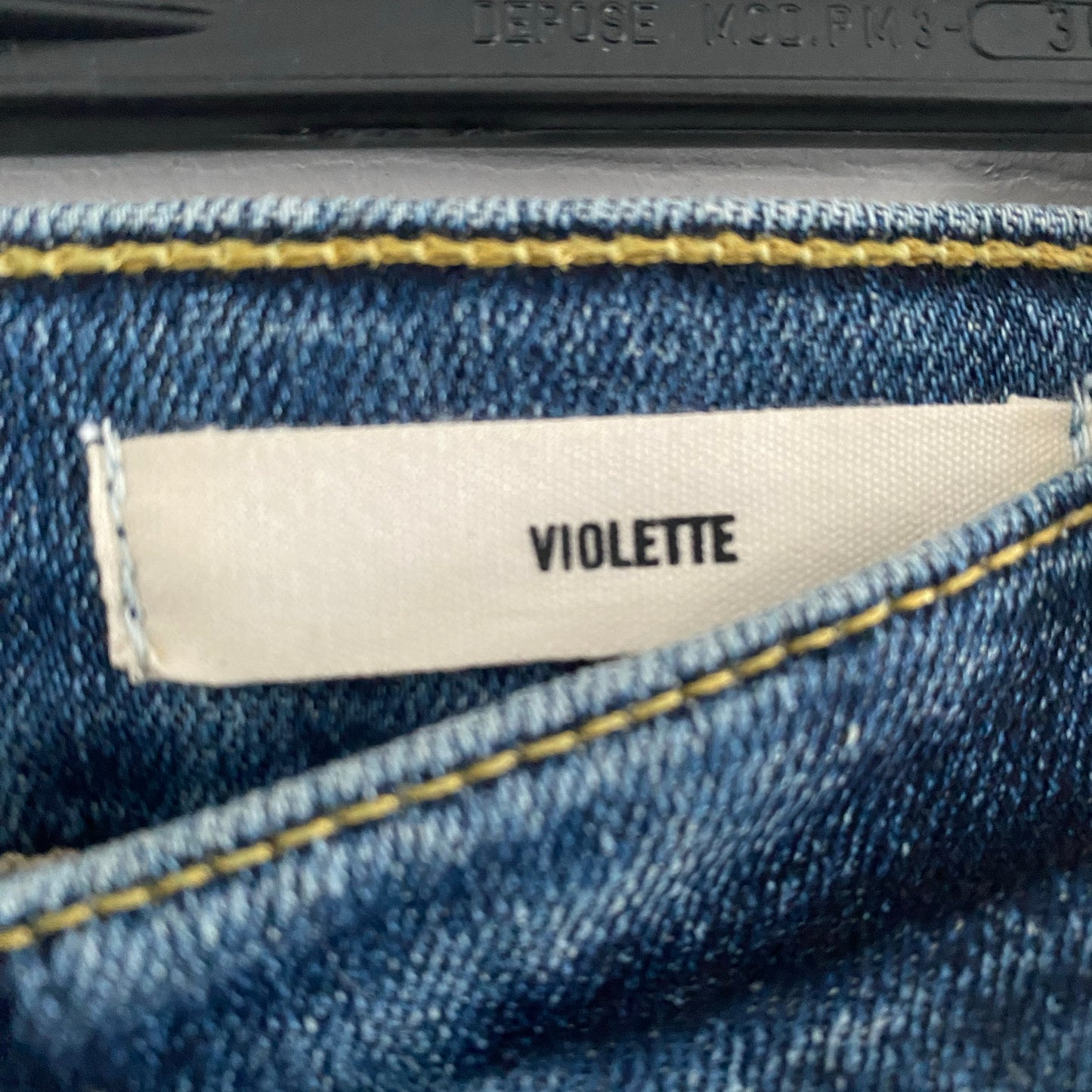Nili Lotan "Violette" Jeans in Blue, size 27