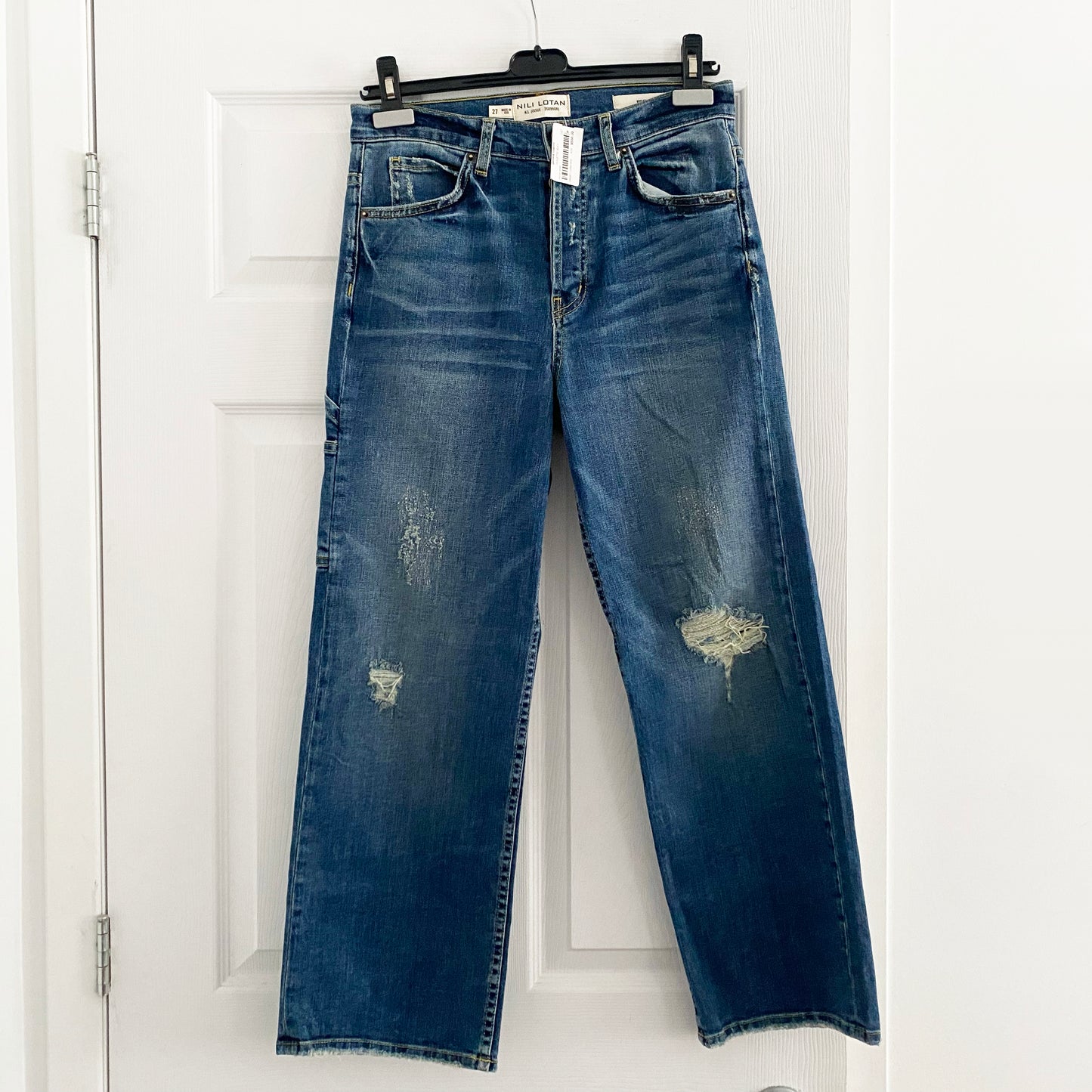Nili Lotan "Violette" Jeans in Blue, size 27