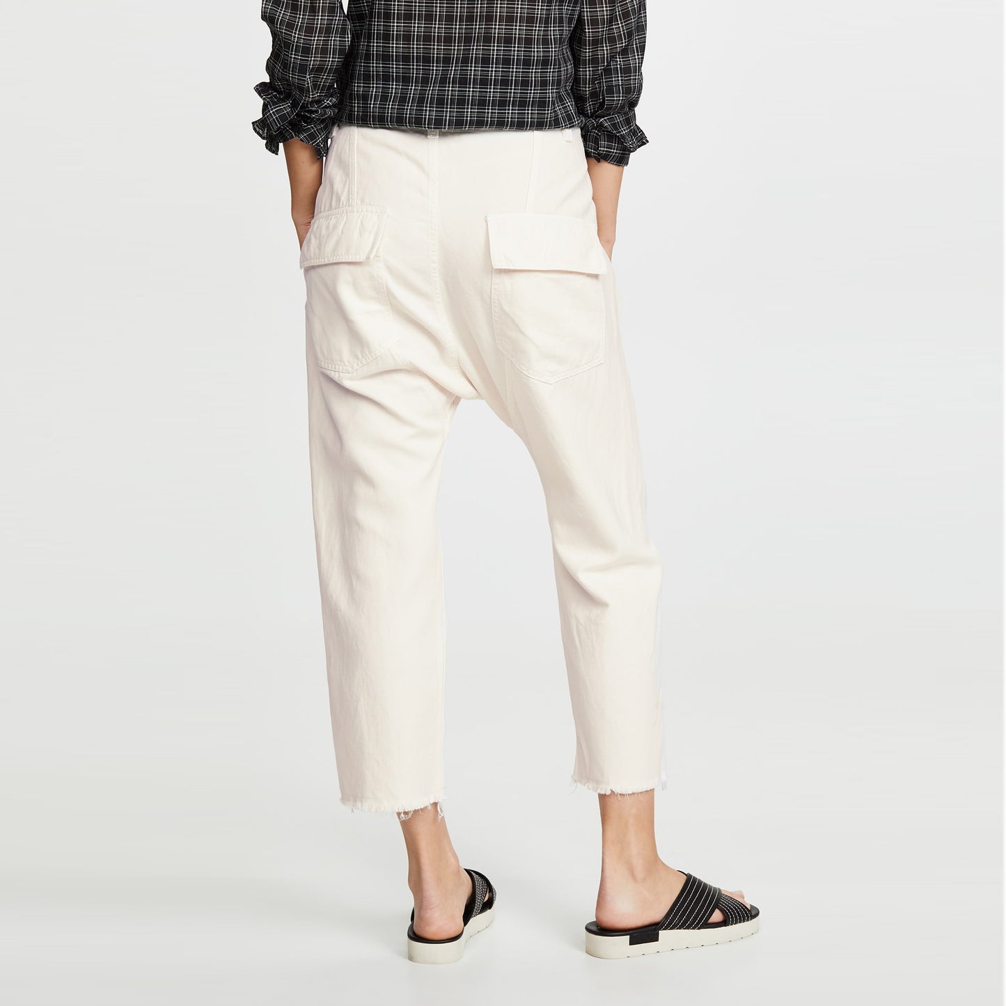 Nili Lotan Luna Pants in Eggshell, size 00 (fits like 0)