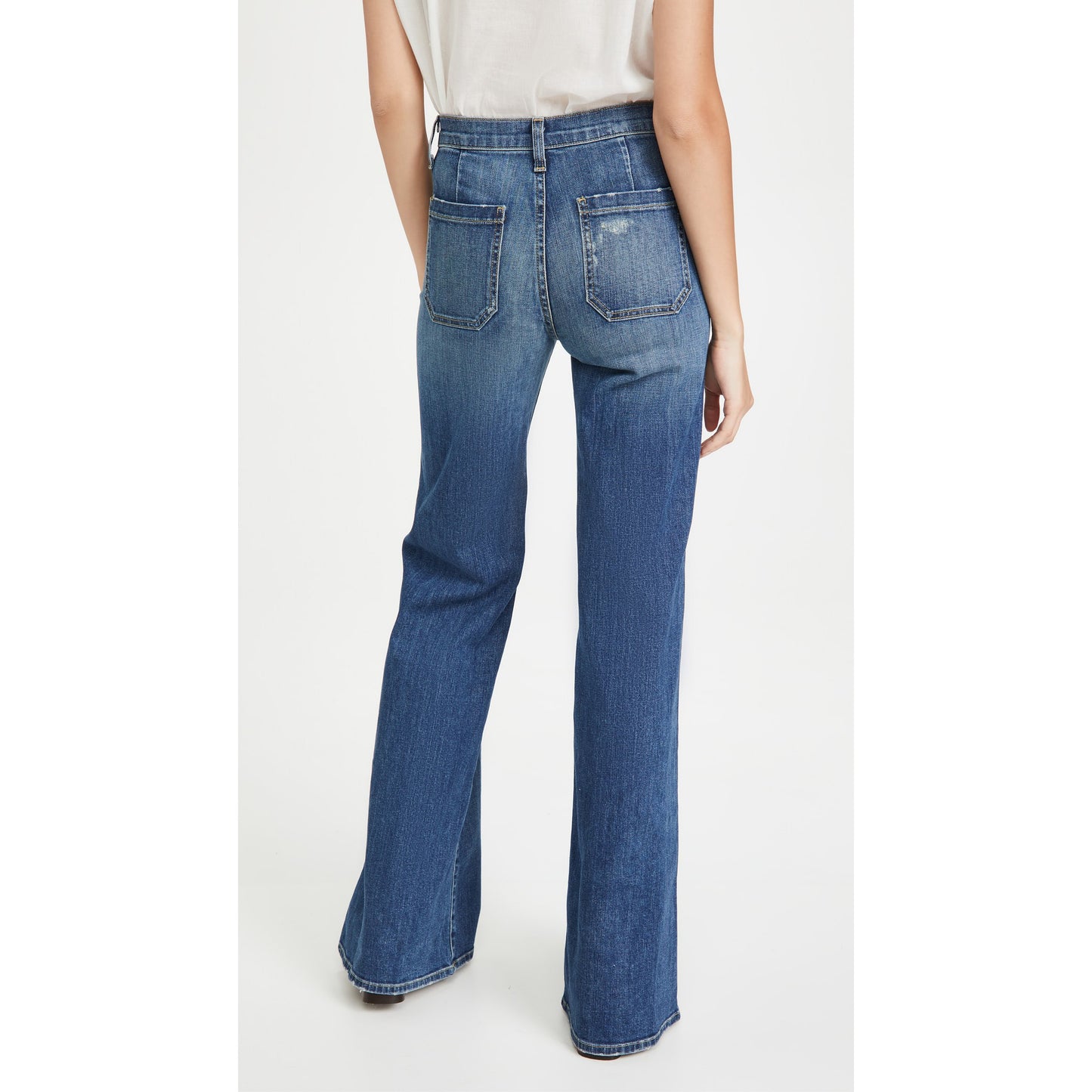 Nili Lotan "Florence" Jean in Classic Wash, Size 30