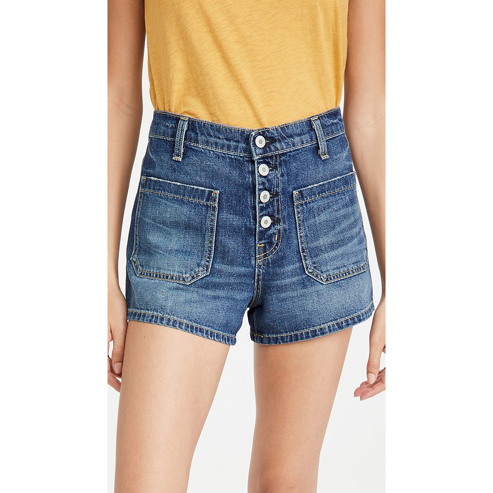 Nili Lotan "Mollie" Denim Shorts, size 29