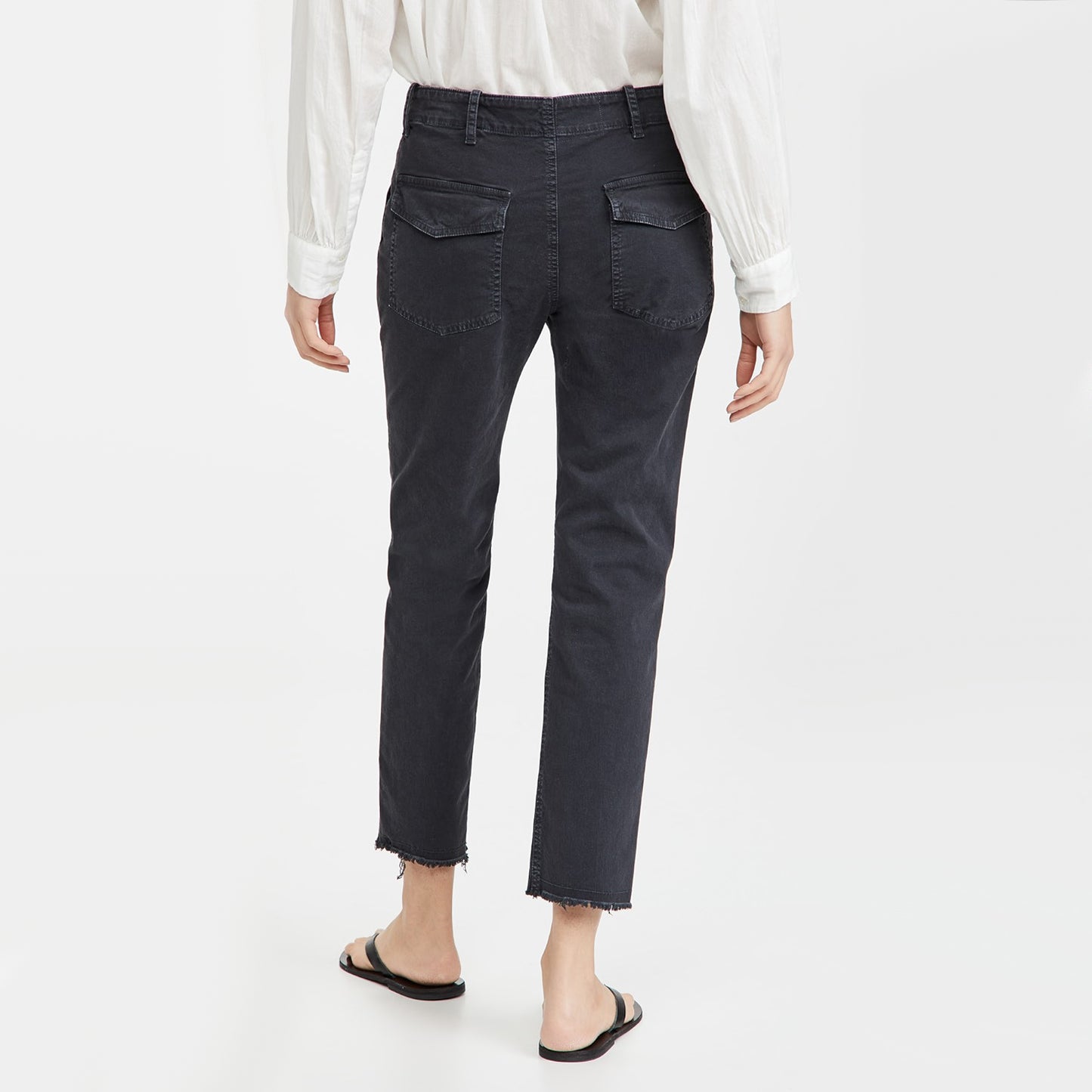 Nili Lotan "Jenna" Pant in Carbon, size 10