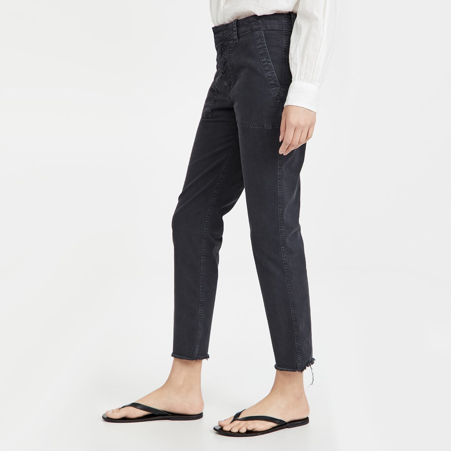 Nili Lotan "Jenna" Pant in Carbon, size 10