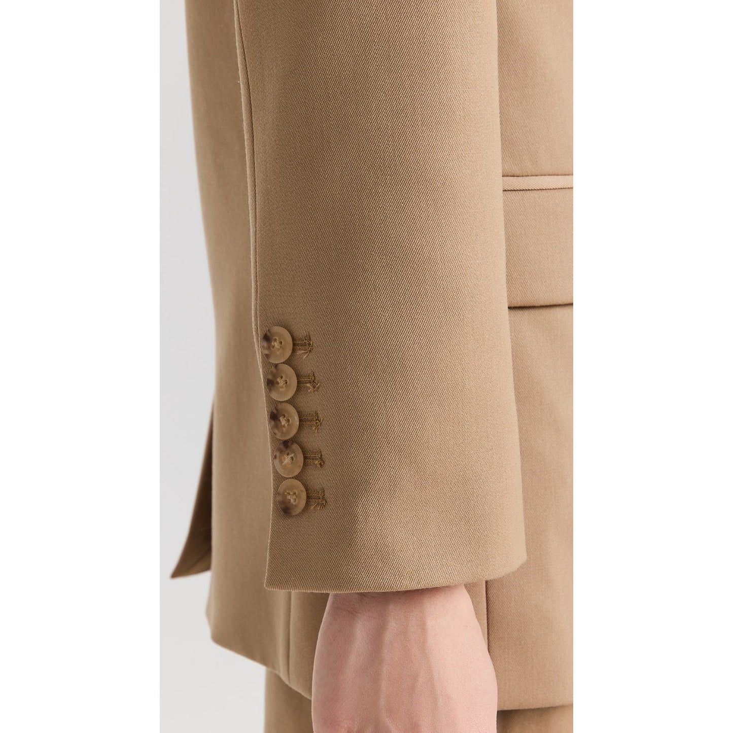 Nili Lotan "Diane" Blazer in Camel, size 0