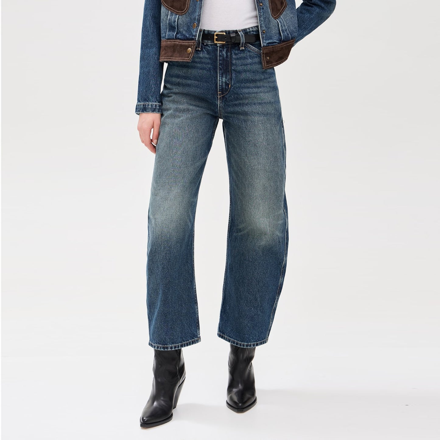 Nili Lotan "Otis" Jeans in Simon Wash, size 26 (size 25)