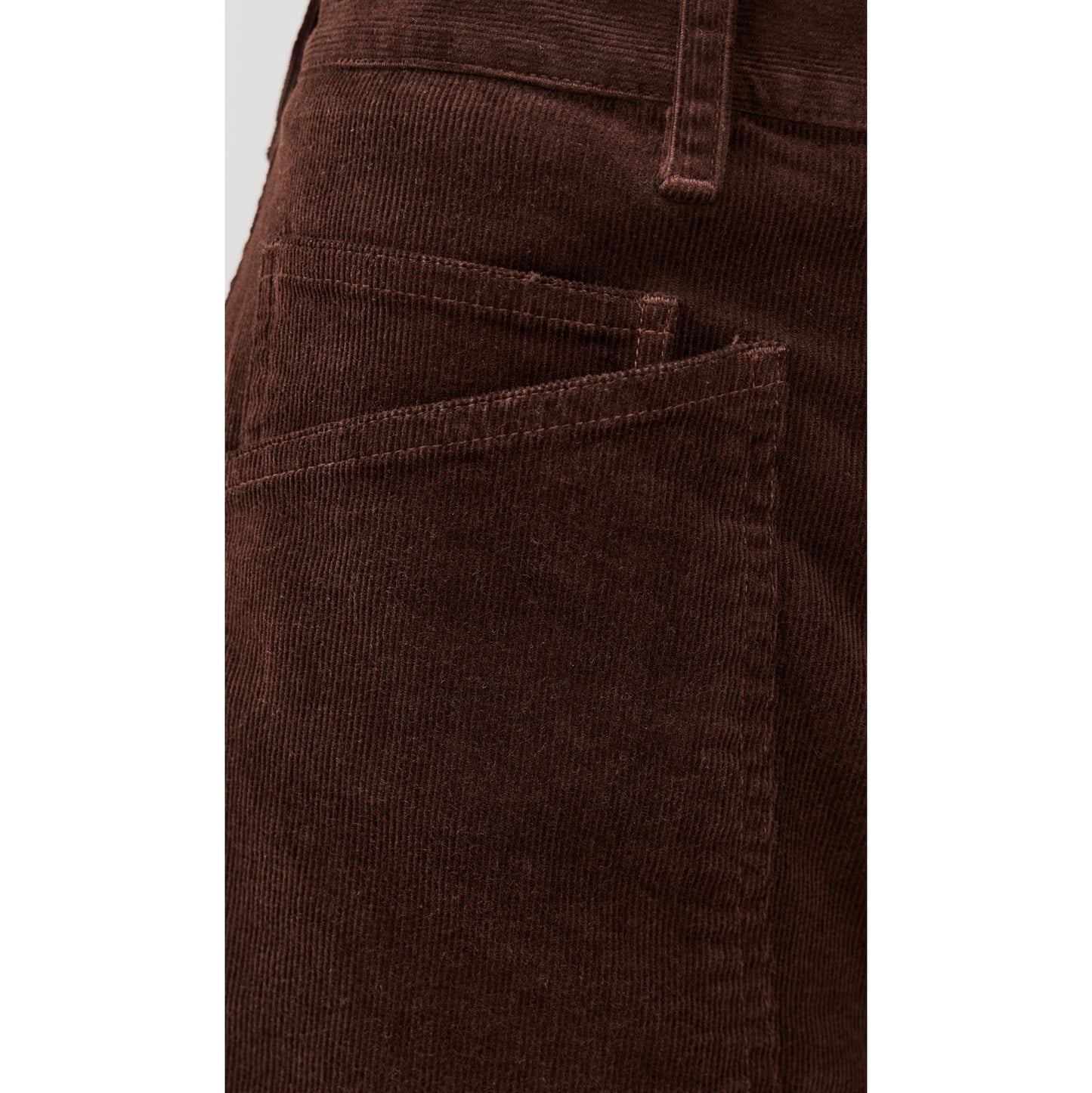 Nili Lotan "Shon" Pants in Brown Corduroy, size 2