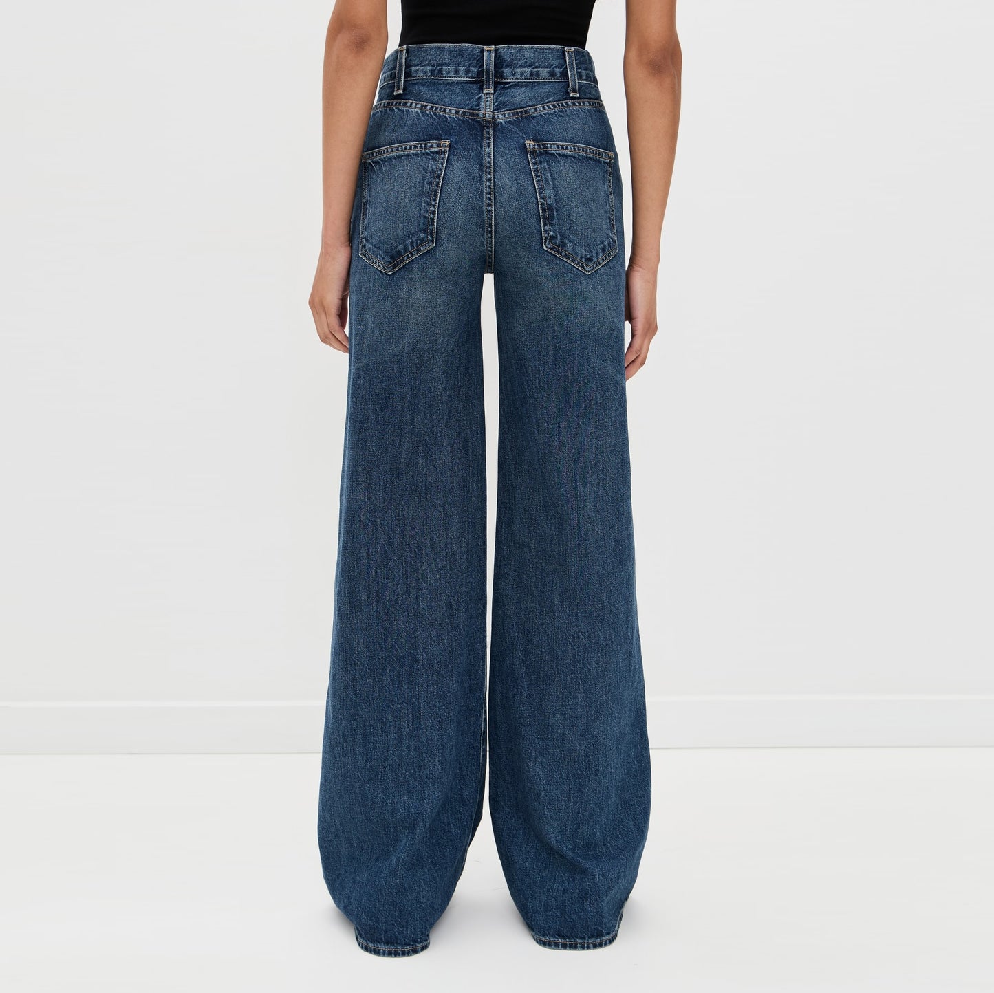 Nili Lotan "Salome" Wide Leg Jeans, size 27