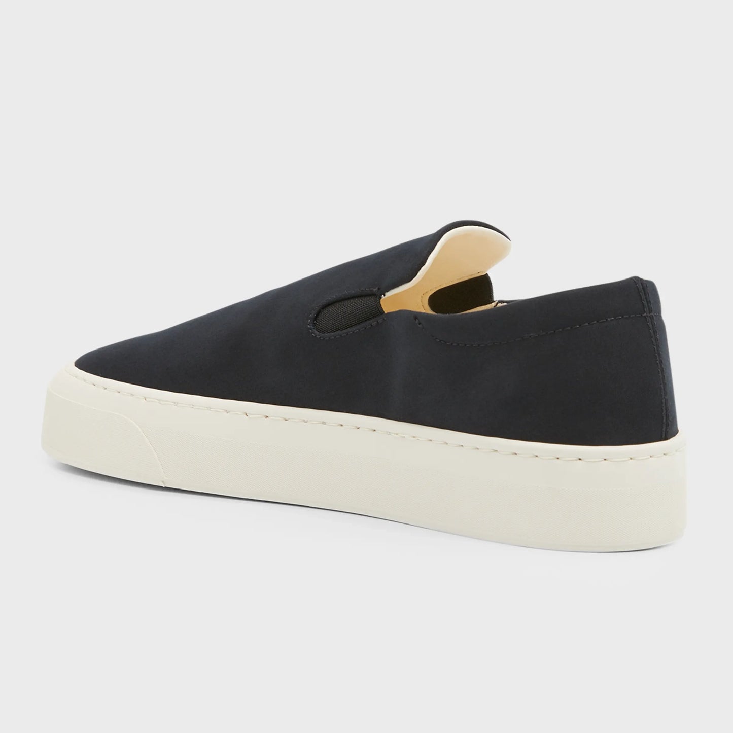 The Row Slip on Canvas Sneakers in Black, size 38.5