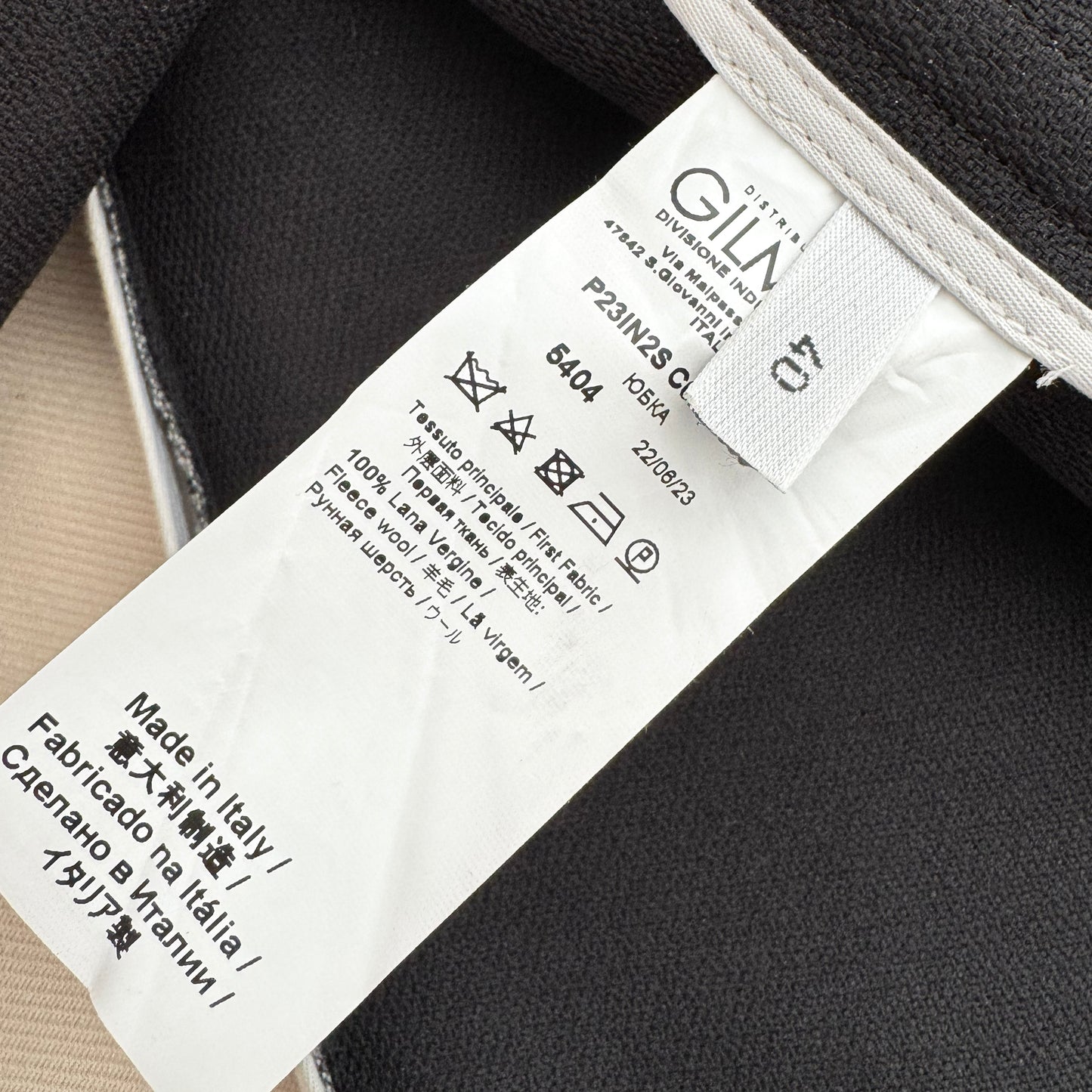 No 21 Micro Galles Pencil Skirt, size 40IT (fits like size 2)