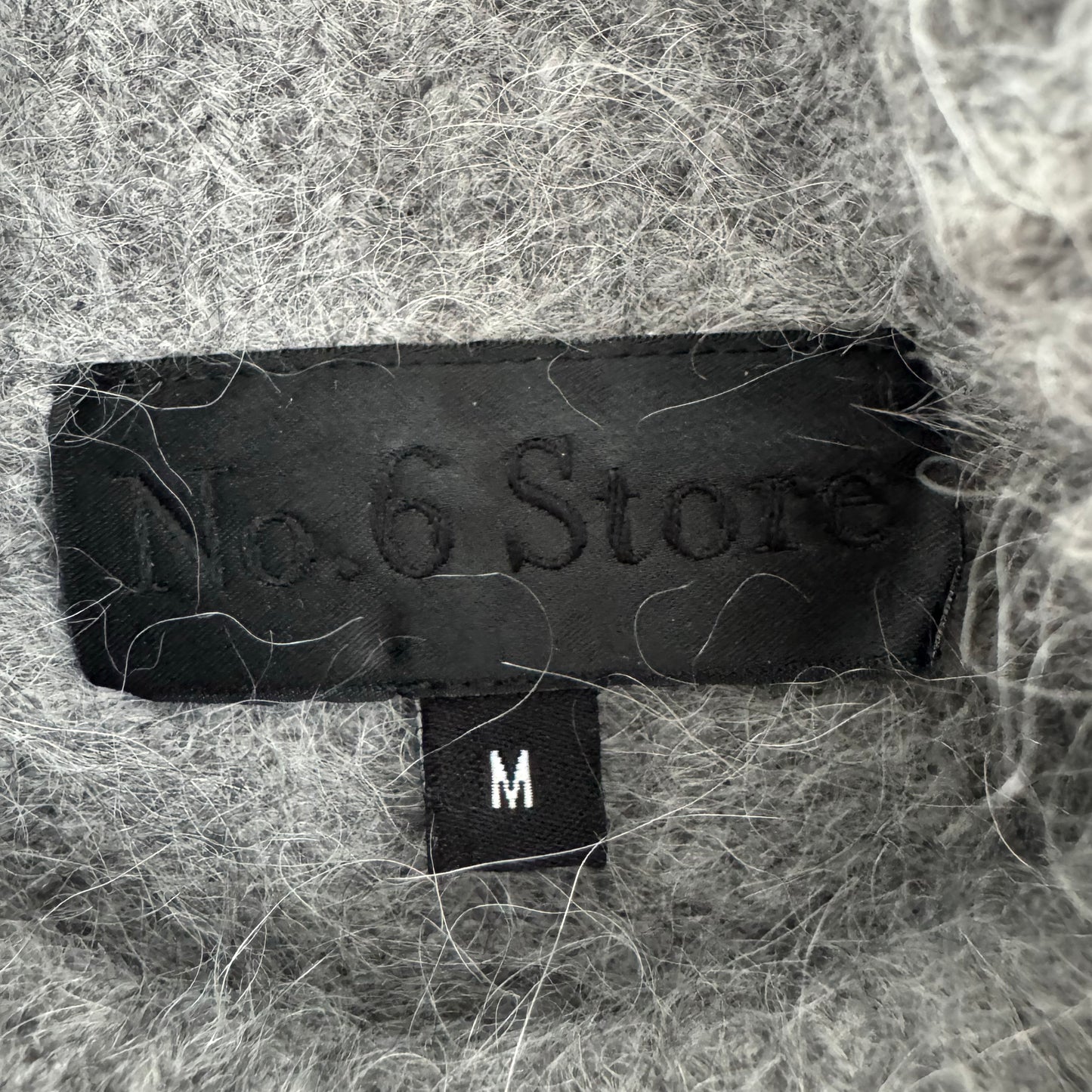 No. 6 Store "Miles" Sweater in Grey, size Medium
