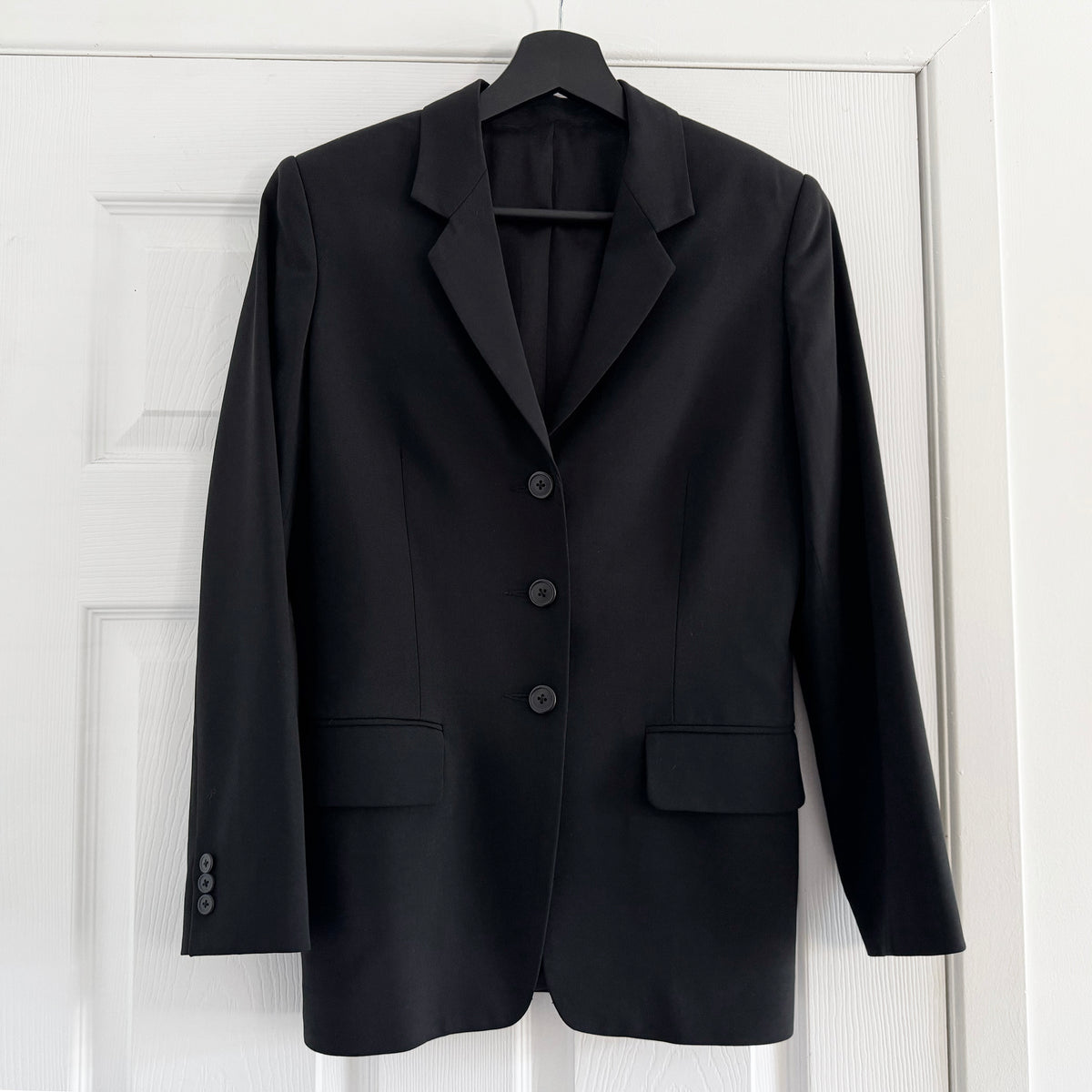 No Label (Custom Made) Blazer in Black, fits XS/S