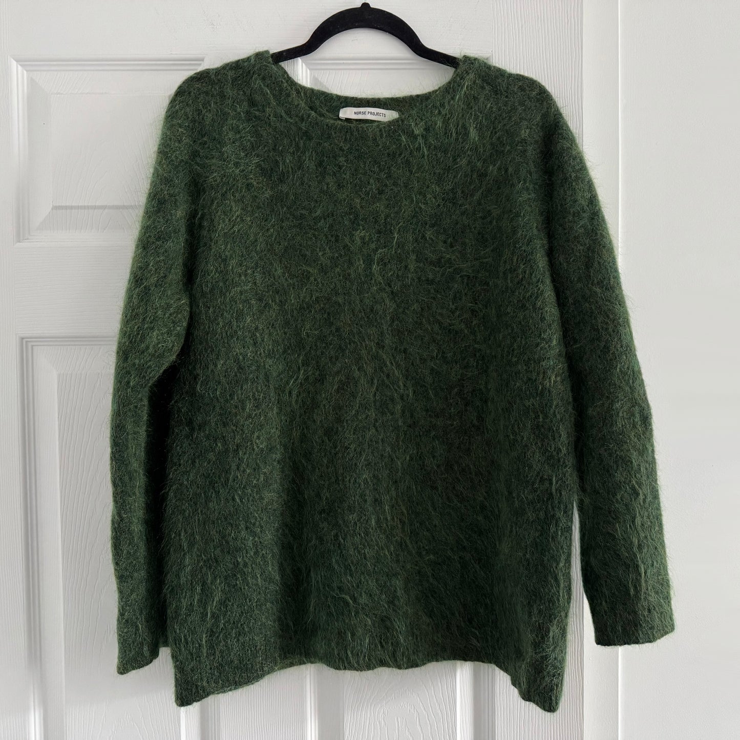 Norse Projects "Ajo" Sweater in Green, size Small