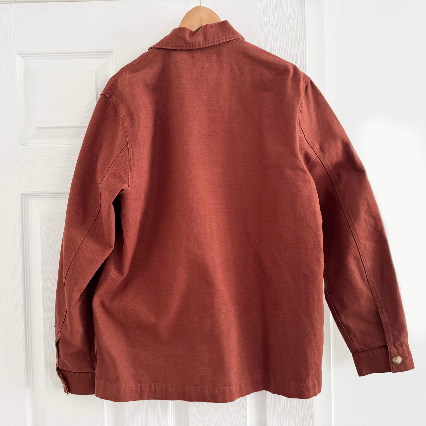 Octobre Editions "Tim" Chore Jacket in "Rust", size Large