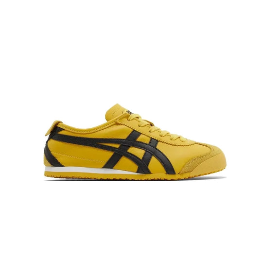 Onitsuka Tiger "Mexico 66" Sneakers in Yellow/Black, size 11