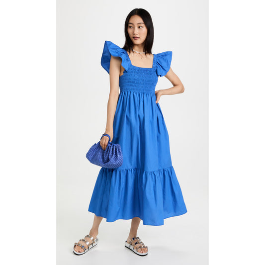 OPT "Tuscany" Dress in Blue, size large (fits M/L)