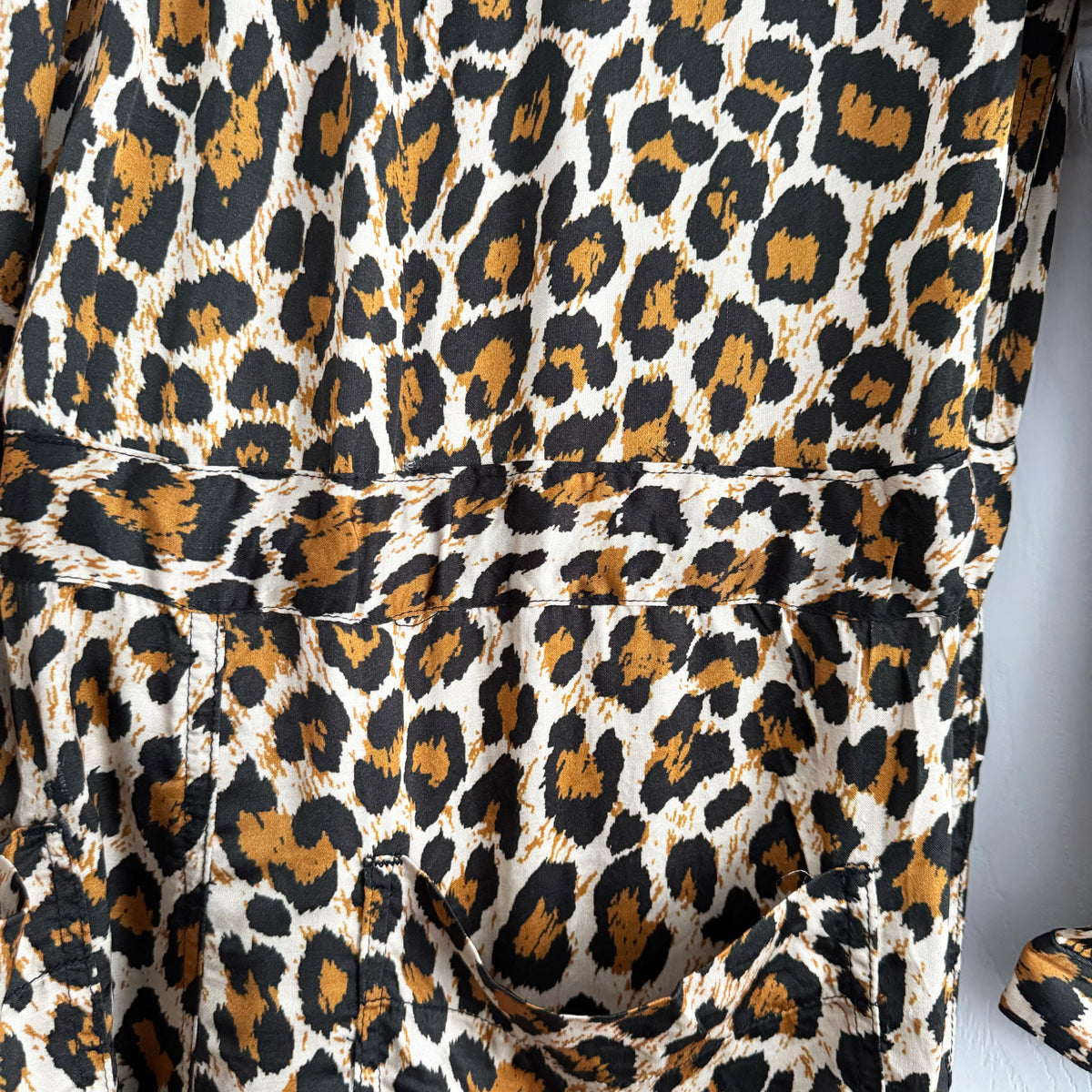 Overlover Leopard Jumpsuit, size XS