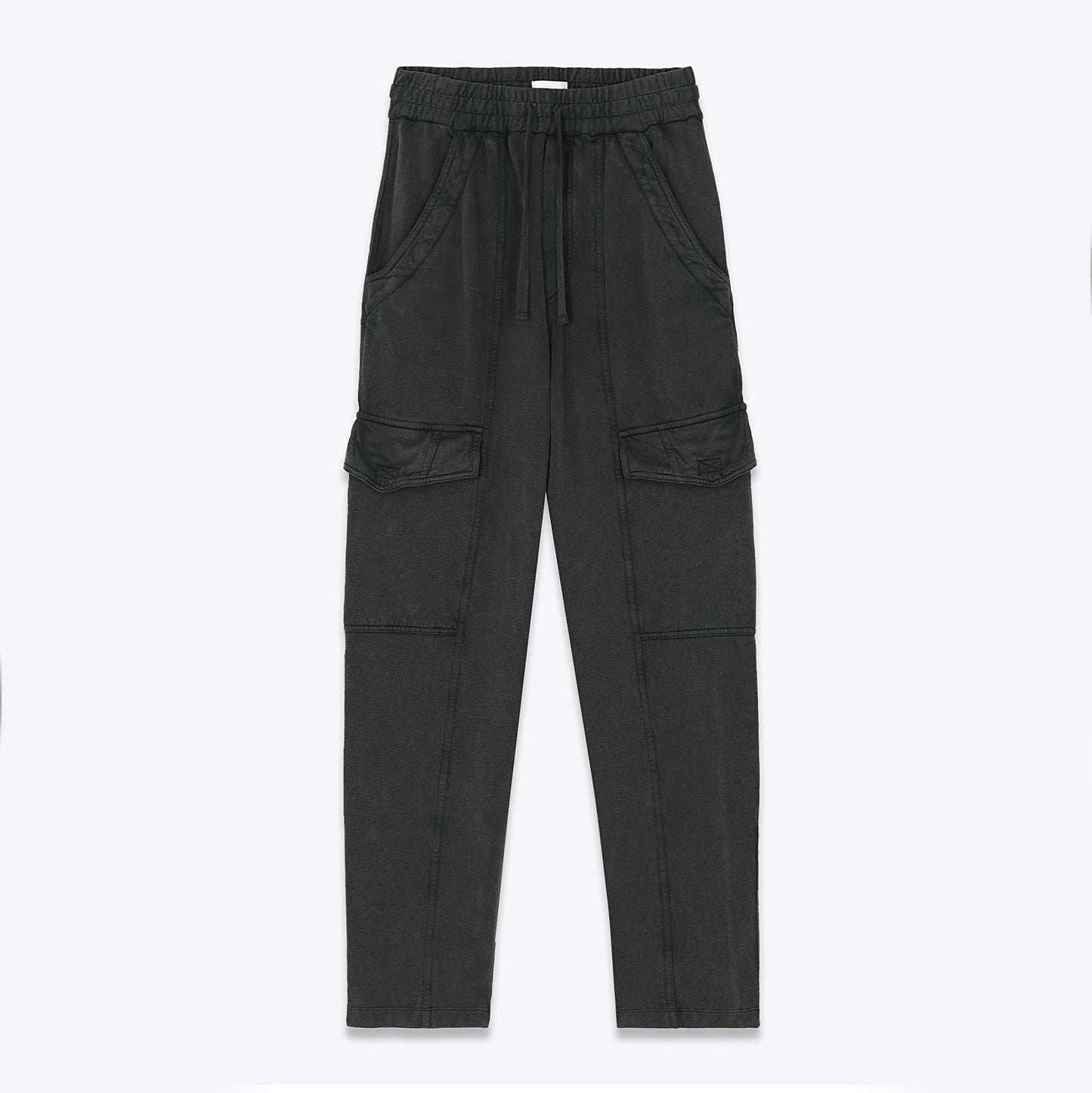 Isabel Marant Etoile "Peorana" Cargo Sweatpant in Faded Black, size 36