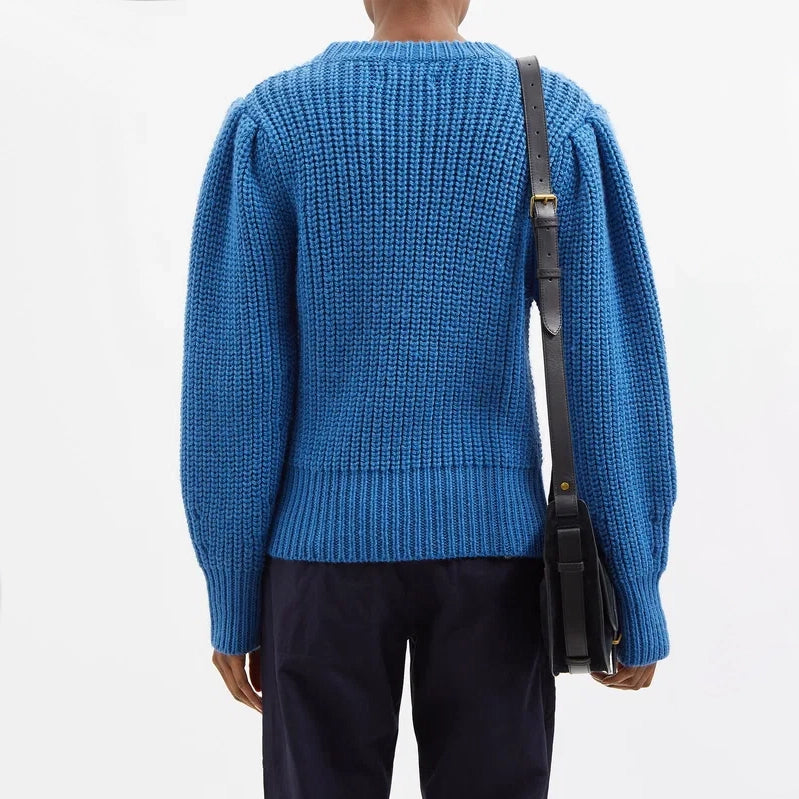 Isabel Marant Etoile "Pleane" Sweater in Blue, size 38 (size small)