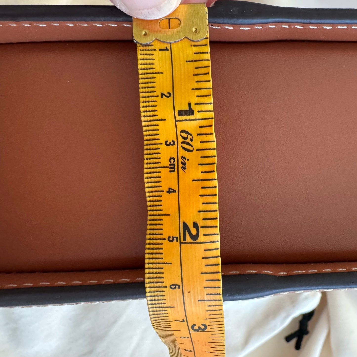 Polene "Nodde" Hobo in Smooth Cognac