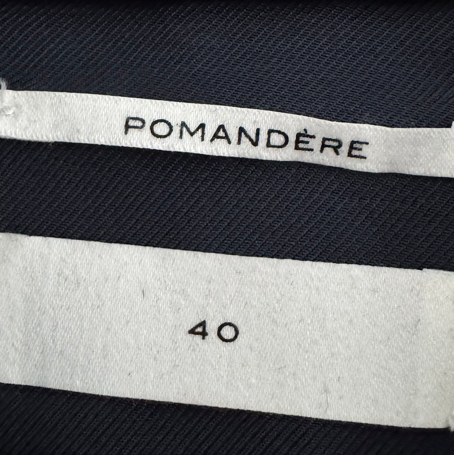 Pomandere Metallic Jacquard Cocoon Coat, size 40 (fits like 4/6)