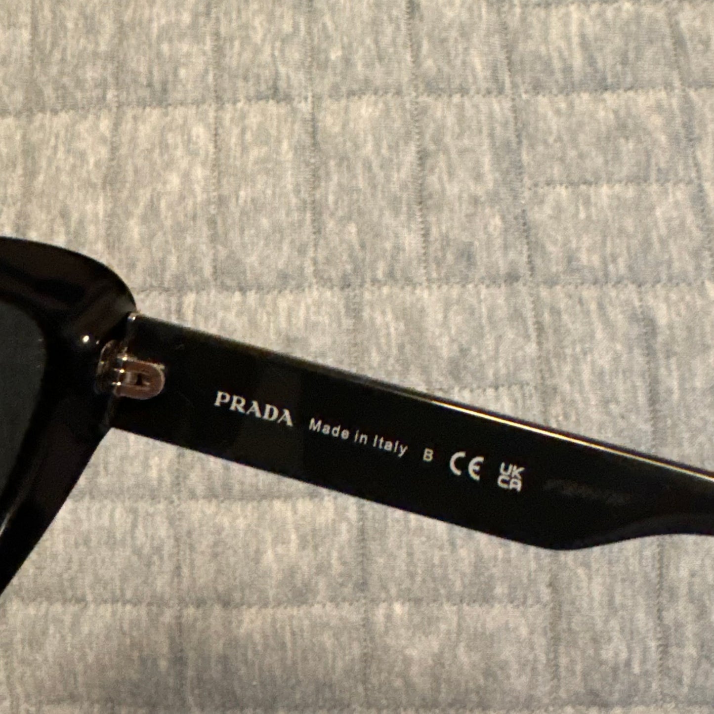 Prada Black Cat-Eye Sunglasses