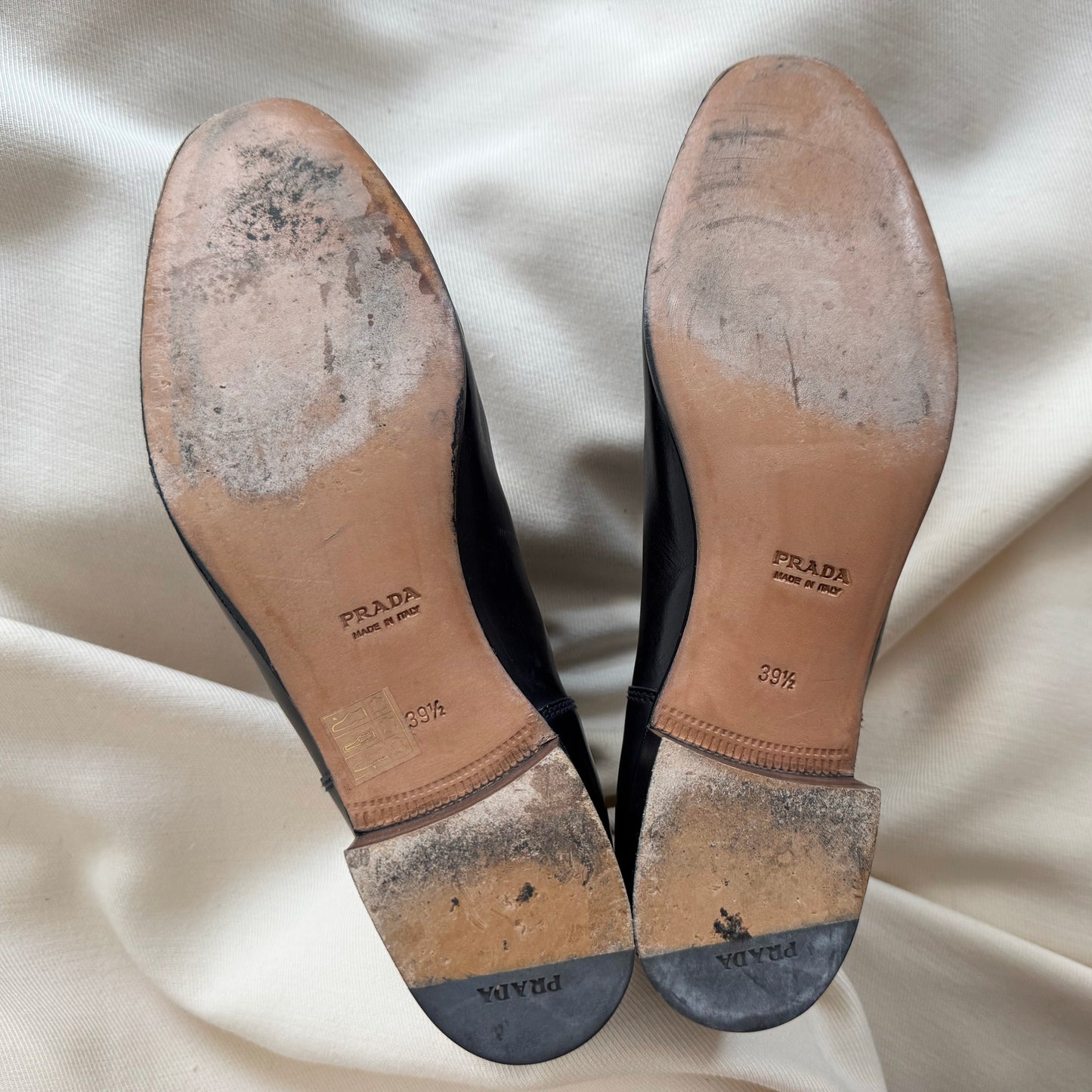 Prada Chelsea Boot in Black, size 39.5