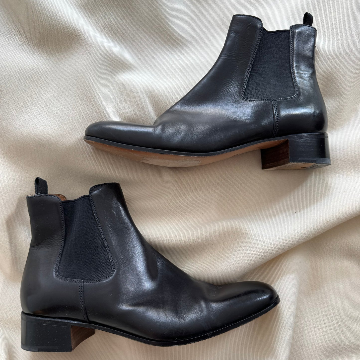 Prada Chelsea Boot in Black, size 39.5