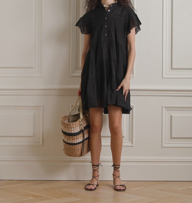 新品 MARANT ETOILE Lanikaye コットンボイル ドレス Isabel Marant Etoile 