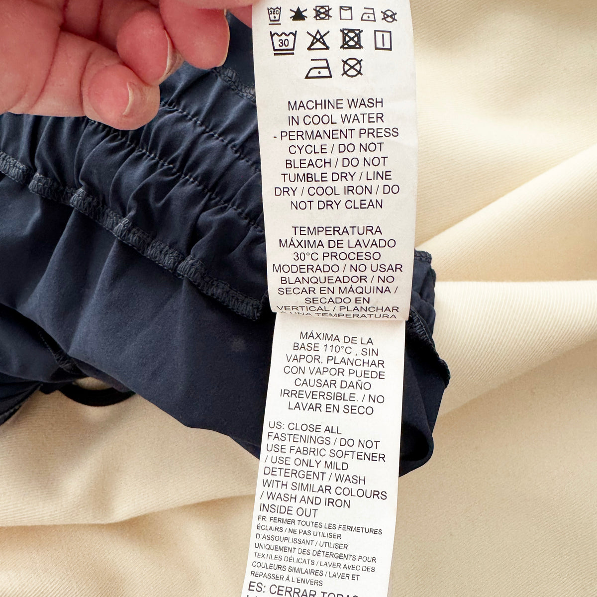 Goop x Puma "Windbreaker Training" Jumpsuit in Navy, size Large