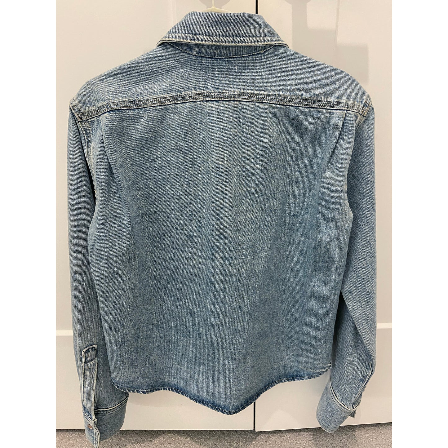 Rachel Comey "Riera" Denim Shirt in "Celeste", size 4